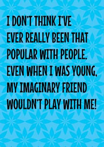 57PS15 - imaginary Friend Greeting Card