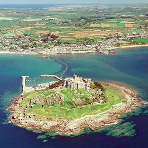 CC161 - St Michaels Mount Aerial Greeting Card
