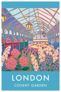 DND504 - Flower Market Covent Garden Postcard
