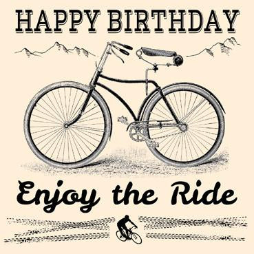 GC106 - Happy Birthday Enjoy the Ride Greeting Card – The Heart of a ...