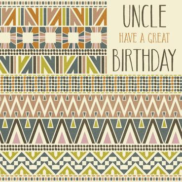 GED115 - Carte d'anniversaire oncle