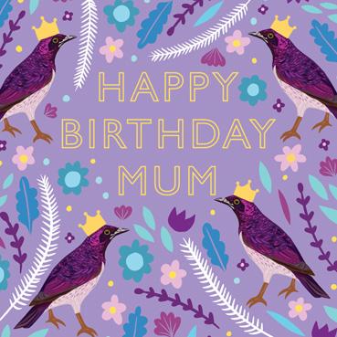 HDS105 - Happy Birthday Mum Birthday Card