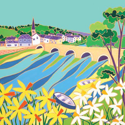 JDG135 - Spring Colours Lostwithiel Art Card