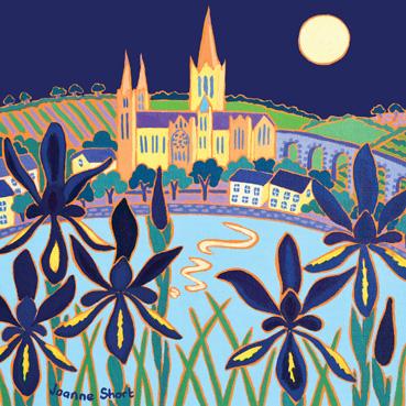 JDG139 - Moonlit Cathedral Truro Art Card