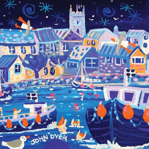 JDG143 - Blue Evening Falmouth Art Card