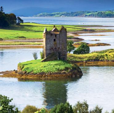 L341 - Castle Stalker Scotland Greeting Card