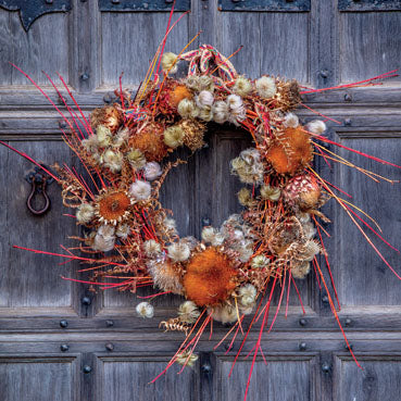 L370 - Wreath at Wardington Manor Greeting Card