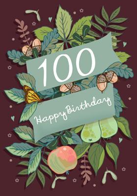 LB308 - Grande carte de vœux 100e anniversaire