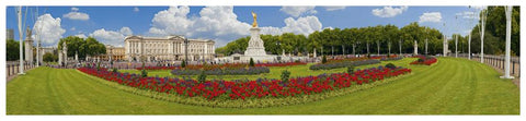 LDN-001 - Buckingham Palace Panoramic Postcard