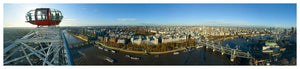 LDN-006 - Londres depuis le London Eye Carte postale panoramique