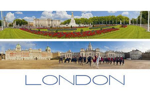 LDN-07 - Buckingham Palace/Horseguards Parade Postcard