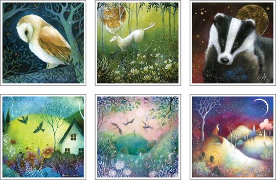 NC-AC502 - Amanda Clark (Pack 2) Pack de cartes (3 paquets de 6 cartes)