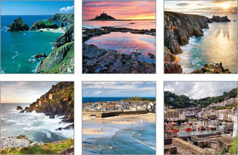 NC-KER501 - Cornwall (Pack 1) Pack de cartes de notes (3 paquets de 6 cartes)