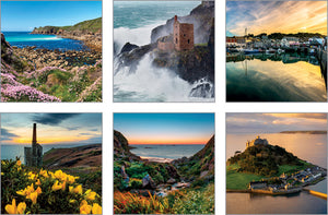 NC-KER508 - Cornwall Notecard Pack 8 (3 packs of 6 notecards)