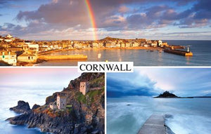 PCC536 - St Ives, Botallack and St Michael's Mount Postcard