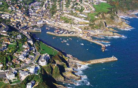 PCC618 - Aerial Shot of Mevagissey Cornwall Postcard