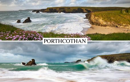 PCC661 - Porthcothan Cornwall Postcard