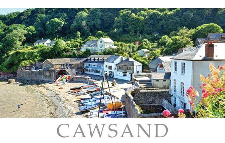 PCC670 - Carte postale de Cawsand Cornwall