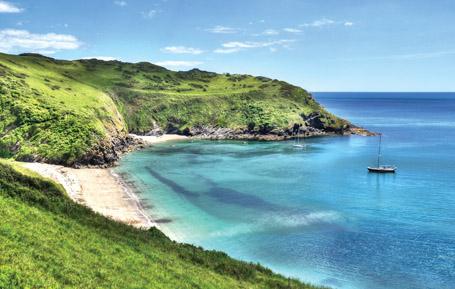 PCC675 - Lantic Bay Cornwall Postcard