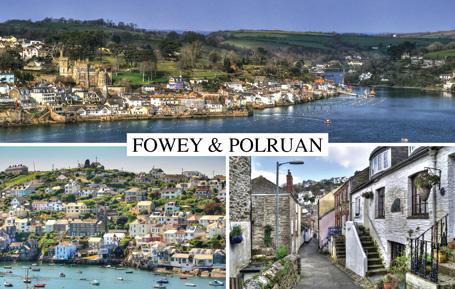 PCC694 - Fowey and Polruan Postcard