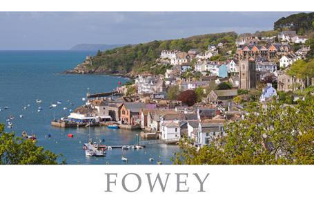 PCC702 - Fowey Cornwall Postcard