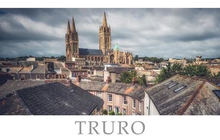 PCC725 - Carte postale de la cathédrale de Truro en Cornouailles