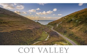 PCC734 - Cot Valley Cornwall Postcard