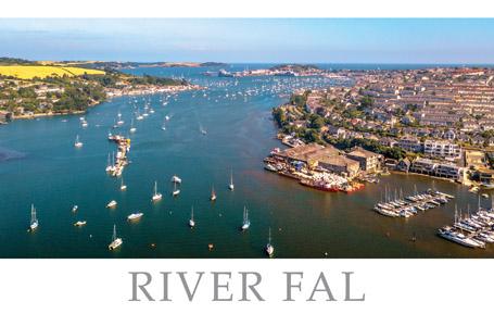 PCC747 - River Fal, Falmouth Postcard