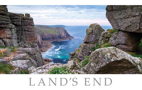 PCC763 -Land's End Cornwall Postcard