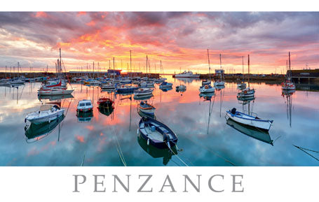 PCC773 - Penzance Cornwall Postcard (25 Cards)