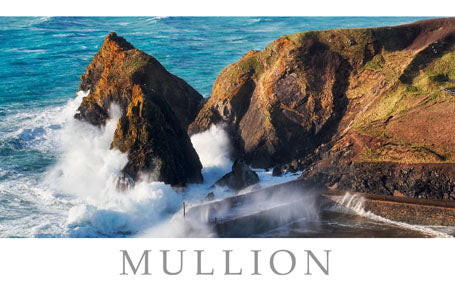 PCC785 - Mullion Harbour, Lizard Peninsula Postcard (25 Cards)