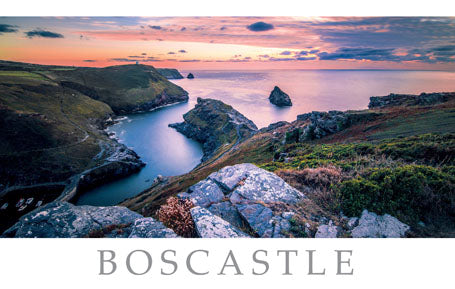 PCC791 - Carte postale Boscastle Cornwall (25 cartes)
