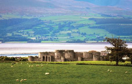 PCW528 - Carte postale du château de Beaumaris Anglesey