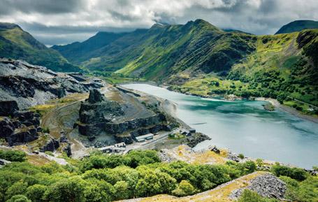 PCW557 - Above Llanberis Gwynedd Postcard