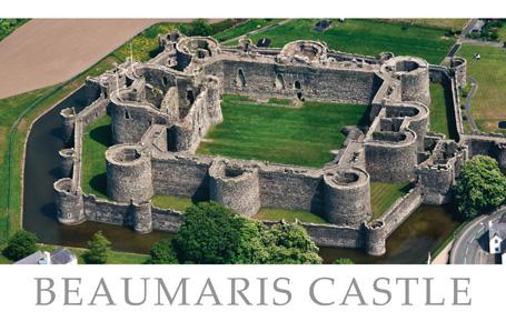 PCW599 - Carte postale du château de Beaumaris Anglesey