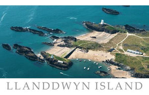 PCW600 - Landdwynn Island near Anglesey Postcard