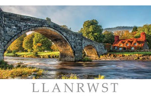 PCW601 - Llanrwst Conwy Postcard
