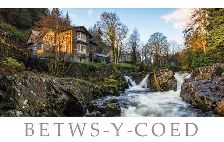 PCW604 - Betws-y-Coed Conwy Wales Postcard
