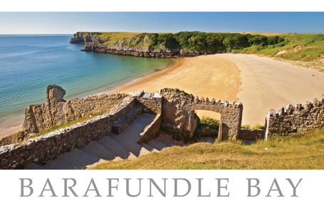 PCW605 - Carte postale de Barafundle Bay Pembrokeshire