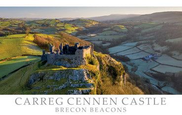 PCW610 - Carte postale du château de Carreg Cennen (25 cartes)
