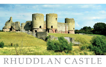 PCW611 - Carte postale du château de Rhuddlan (25 cartes)
