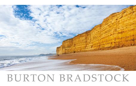 PDR502 - Burton Bradstock Dorset Postcard