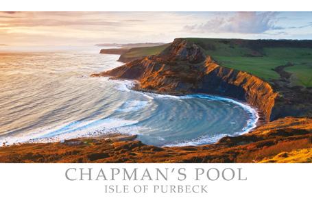 PDR505 - Chapmans Pool Île de Purbeck Carte postale