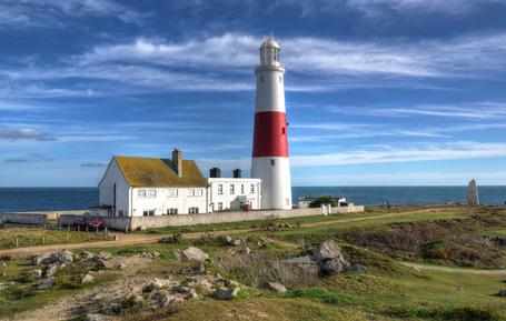 PDR529 - Portland Bill Lighthouse Dorset Postcard