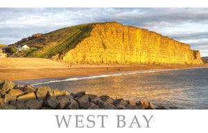 PDR530 - Sandstone Cliffts at West Bay Dorset Postcard