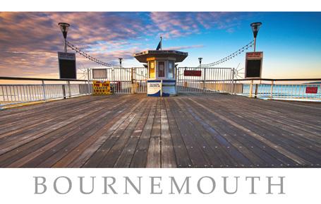 PDR541 - Carte postale de la jetée de Bournemouth