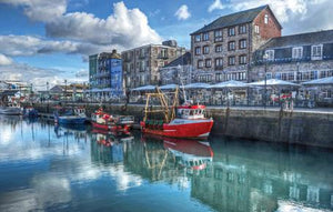 PDV533 - The Barbican Plymouth Postcard