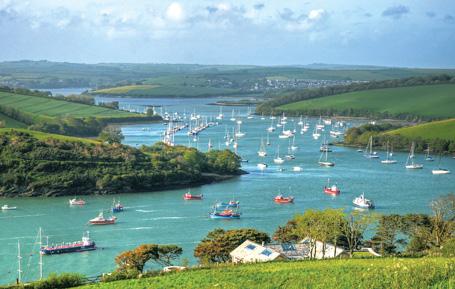 PDV538 - Carte postale de l'estuaire de Kingsbridge Devon