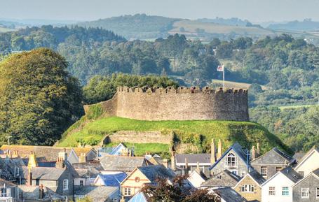 PDV544 - Carte postale du château de Totnes