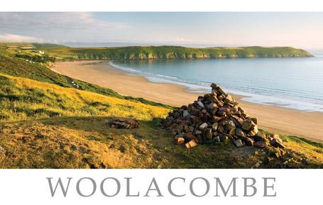 PDV599 - Woolacombe and Putsborough Beach Postcard